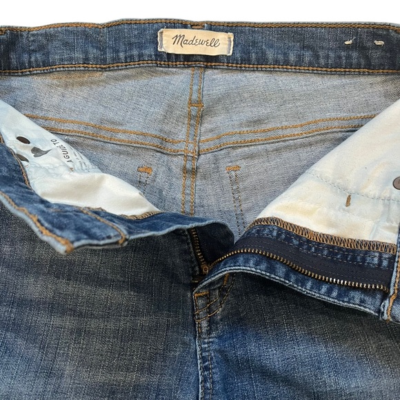 Madewell 10" High-Rise Skinny Jeans: Drop Step-Hem Edition, Sz 28 - Picture 12 of 15